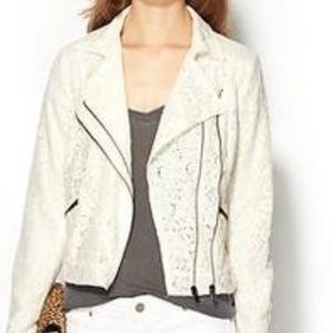 Piperlime Lace moto jacket xs